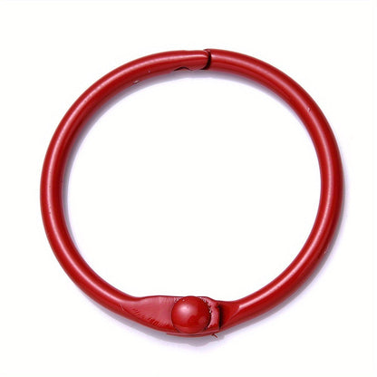 Colorful Alloy O-Ring Spring Clasps