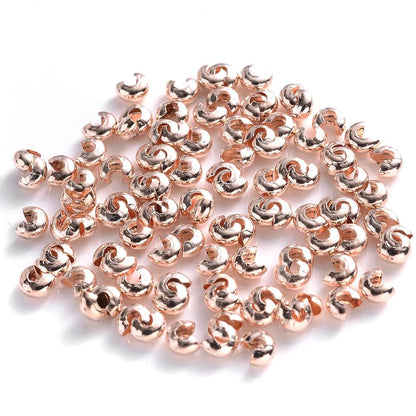 Copper Round Crimp Covers