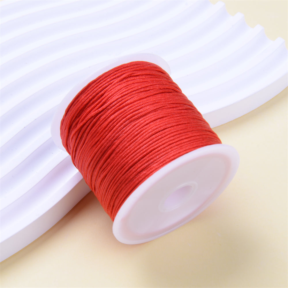 20m 0.8mm Colorful Nylon Chinese Knot Cord