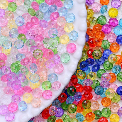 Faceted Acrylic Beads