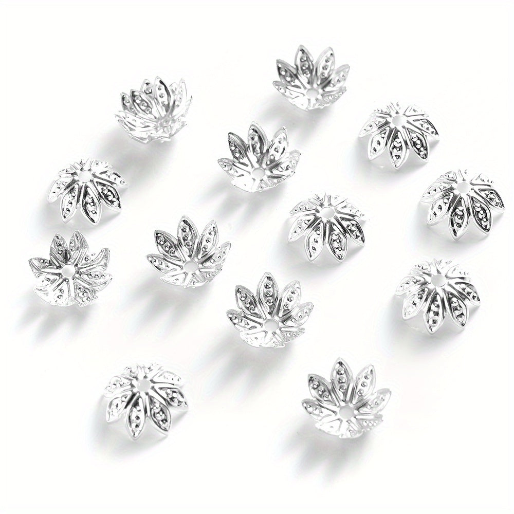 Lotus Metal Bead Caps