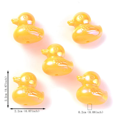 22 mm Acrylic Duck Decorative Pieces