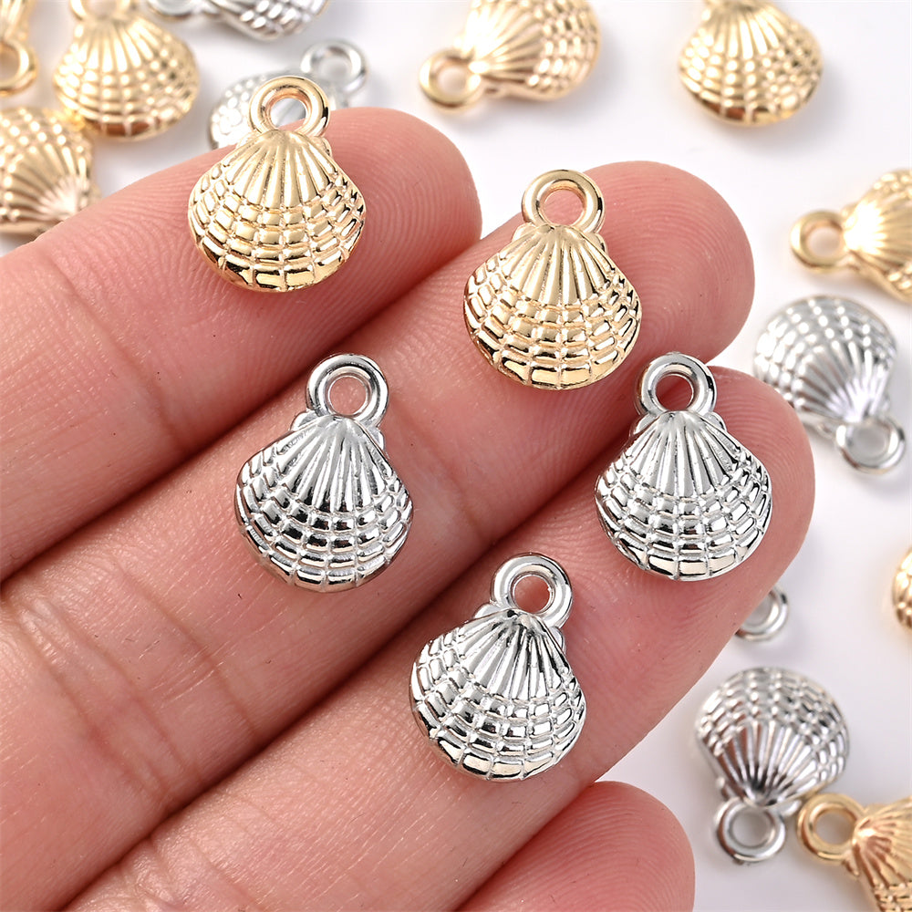 Shell CCB Spacer Beads