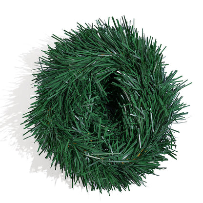 Green Artificial Christmas Grass Rattan