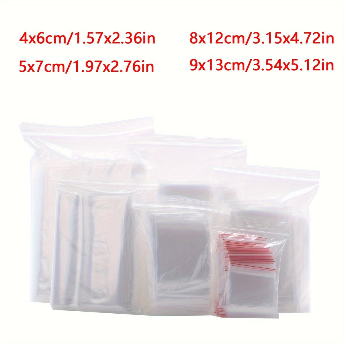 Self-Sealing Polyethylene Zipper Bags