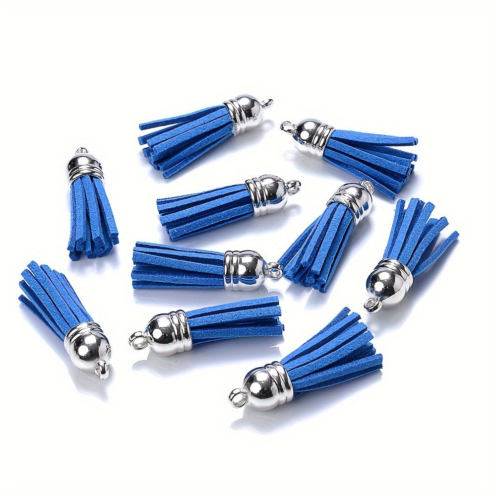 Colorful Polyester Tassel Pendants