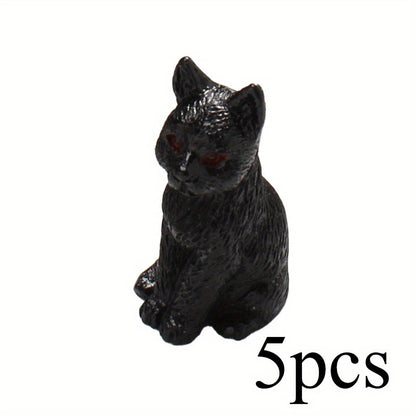 5-Piece Halloween Mini Resin Figurine Set