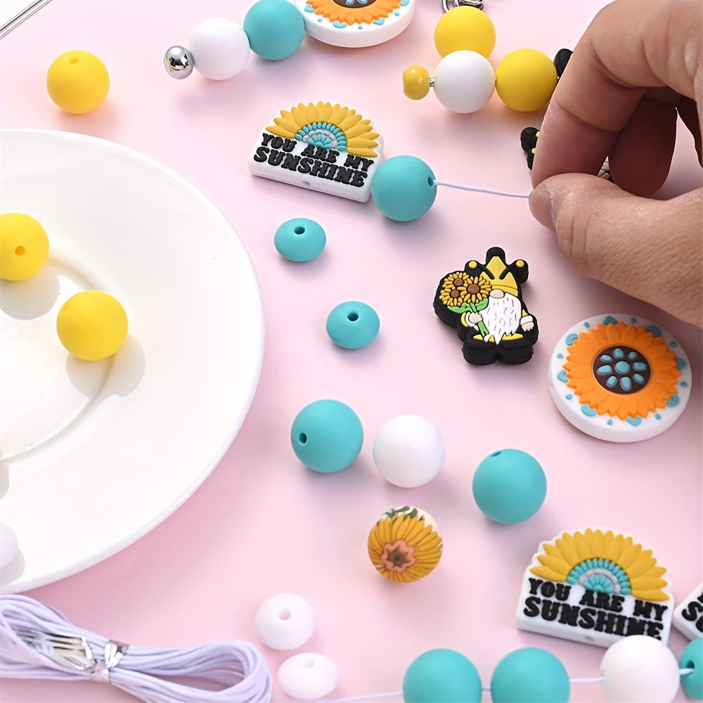 Daisy Series Silicone Beads Set