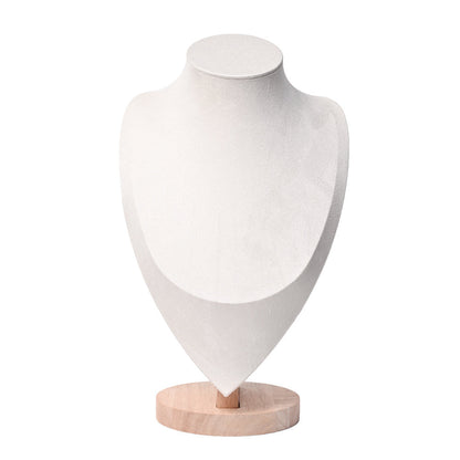 1PC Velvet Necklace Display Mannequin Bust