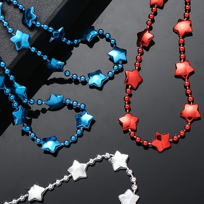 3PCS 13mm Mini Star Resin Bead Chain Set