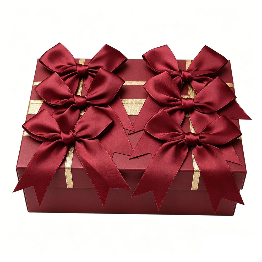 32-Piece Random Satin Ribbon Bow Set