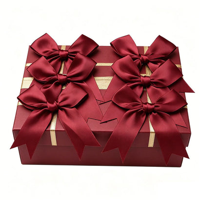 32-Piece Random Satin Ribbon Bow Set
