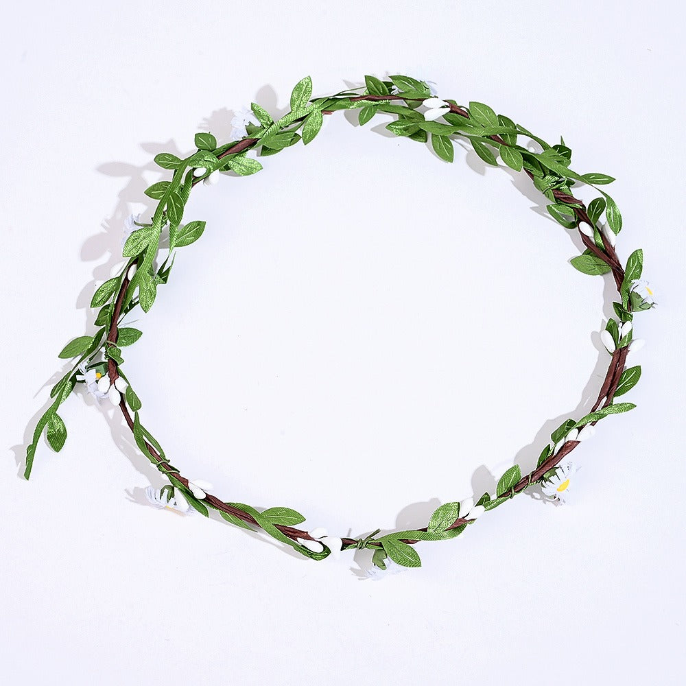 Bohemian Flower Crown Headband