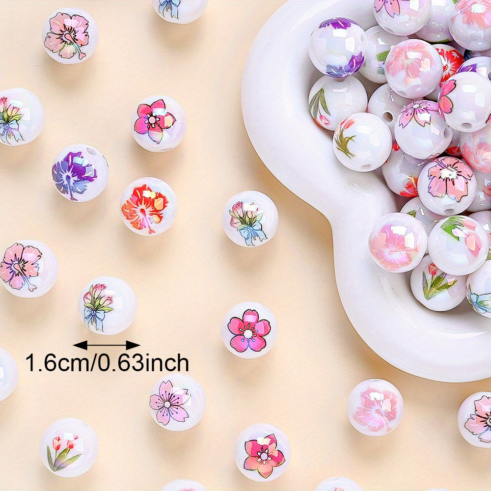 Tulip Cherry Blossom Beads