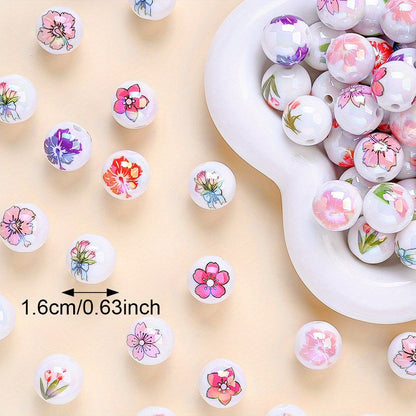 Tulip Cherry Blossom Beads