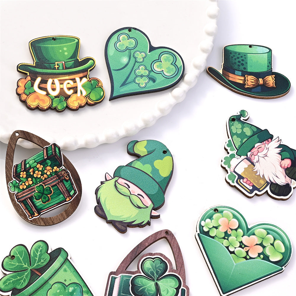 Green Shamrock Lucky Charms