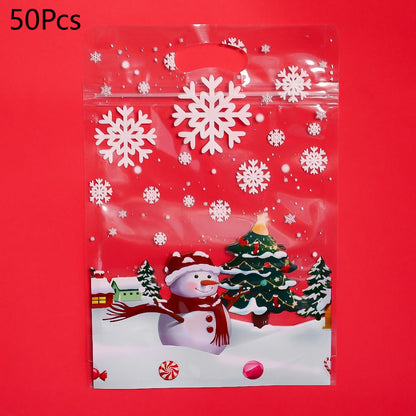 Christmas Plastic Gift Bags