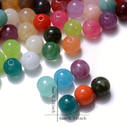 Gradient Cat Eye Acrylic Beads