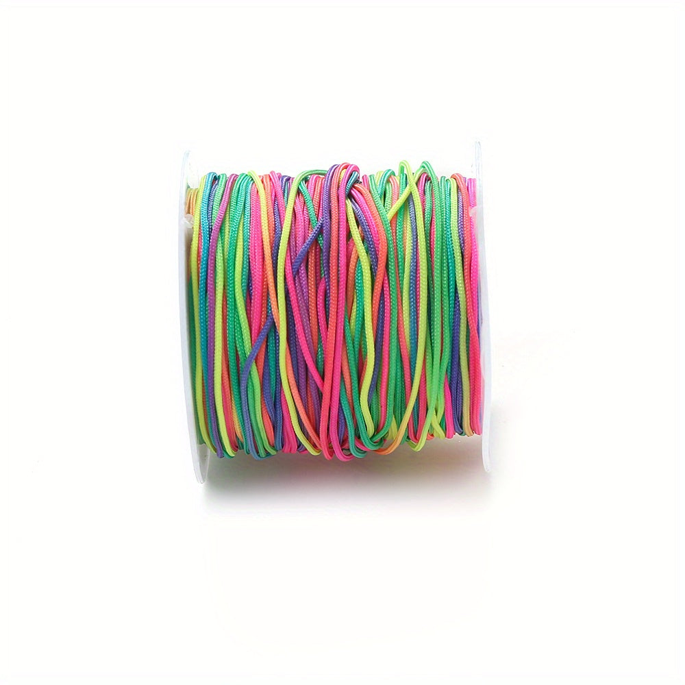 20m 0.8mm Colorful Nylon Chinese Knot Cord