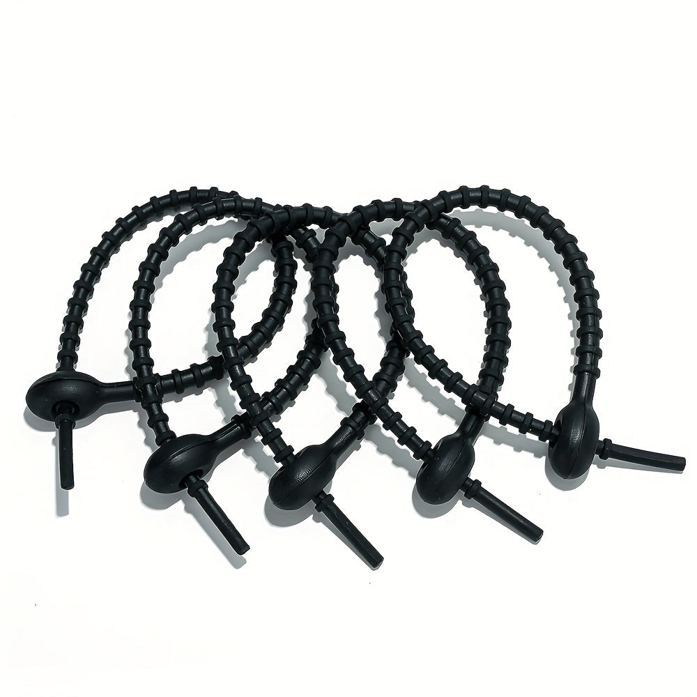 Oval Silicone Cable Ties