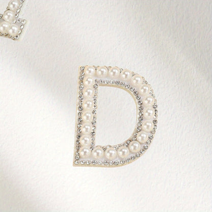 Alphabet Flatback Decorative Bead