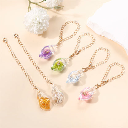 Luminous Resin Shell Cup Charms