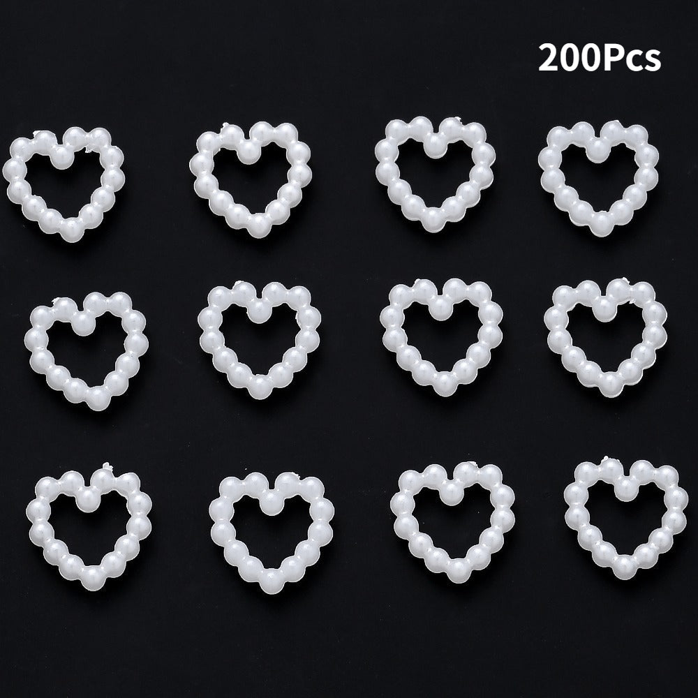 Love Acrylic Pearl Beads