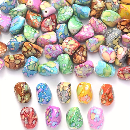 Irregular Shape Acrylic Beads