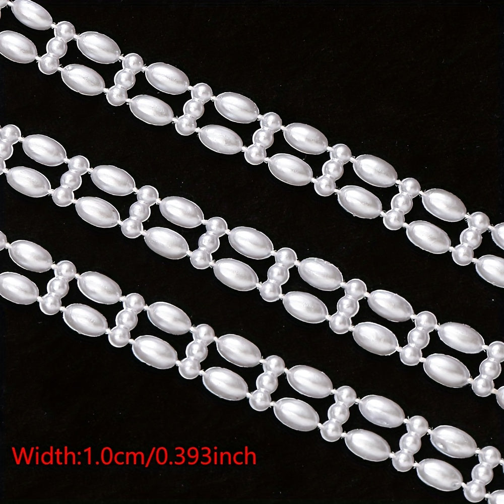 Pearlescent Acrylic Bead Chain