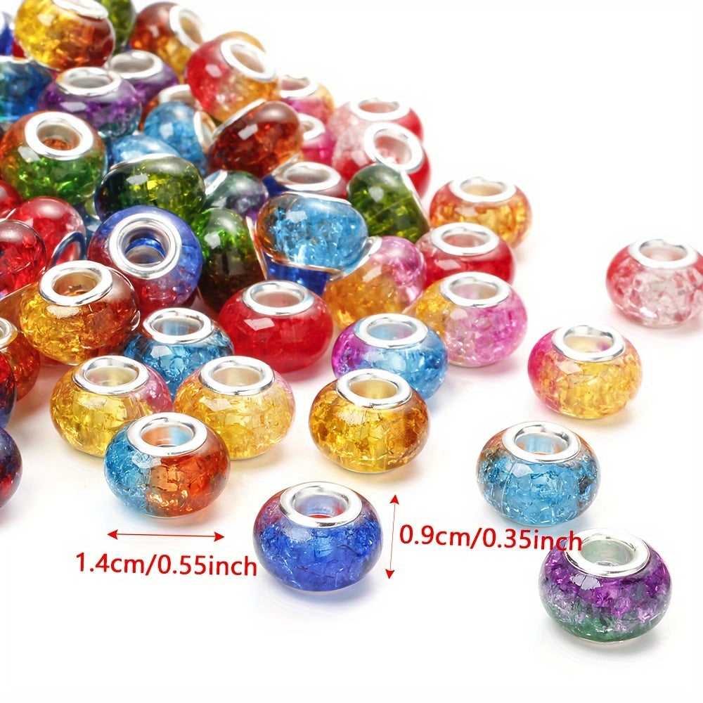 Large Hole Resin Spacer Beads