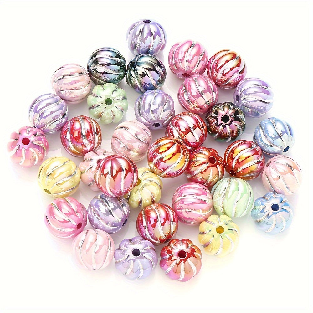Pumpkin Acrylic Beads