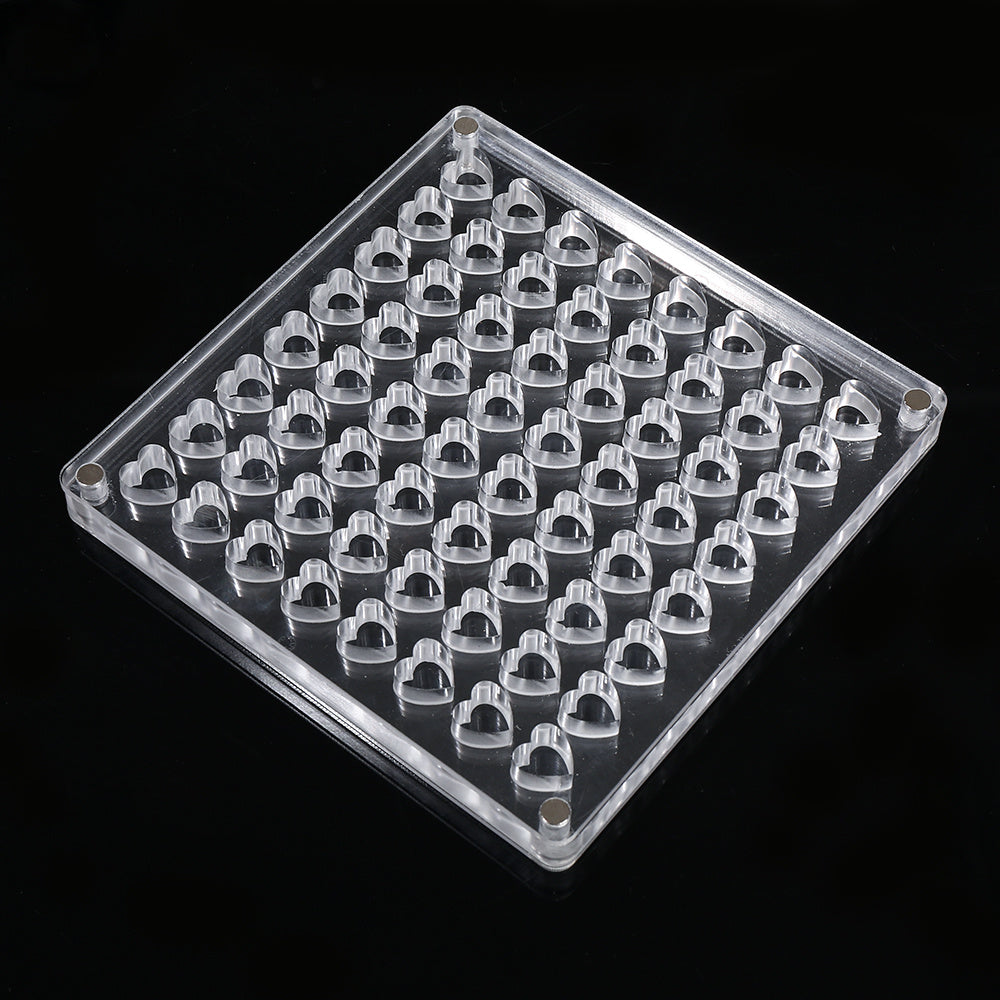 Transparent Multi-Compartment Plastic Display Box