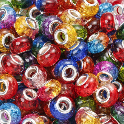 Large Hole Resin Spacer Beads