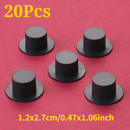 Mini Plastic Top Hats