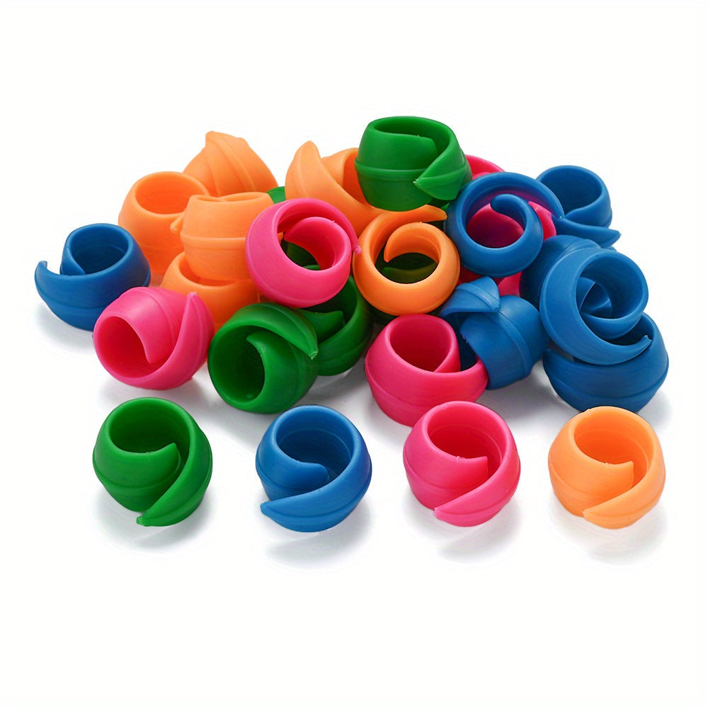 Colorful Silicone Bobbin Clips