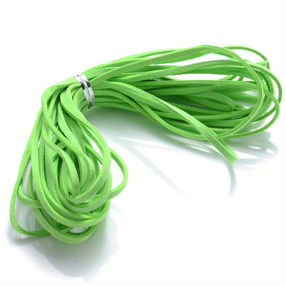 5m 2.5mm Flat Korean Velvet Cord for Jewelry Making