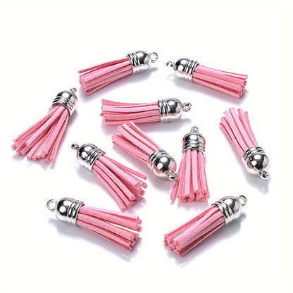 Colorful Polyester Tassel Pendants