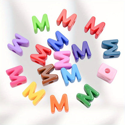 A-Z Acrylic Letter Spacer Beads