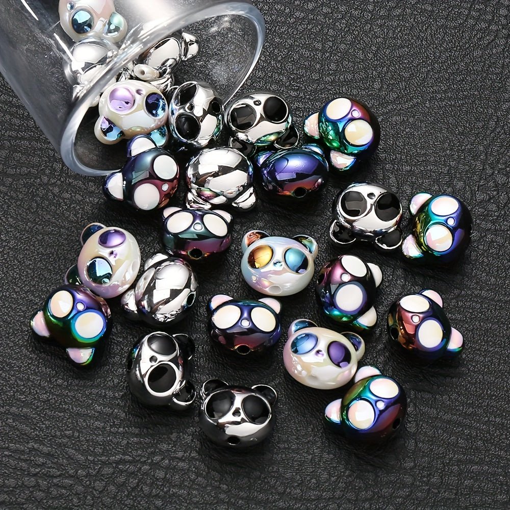 Panda Shape Acrylic Beads
