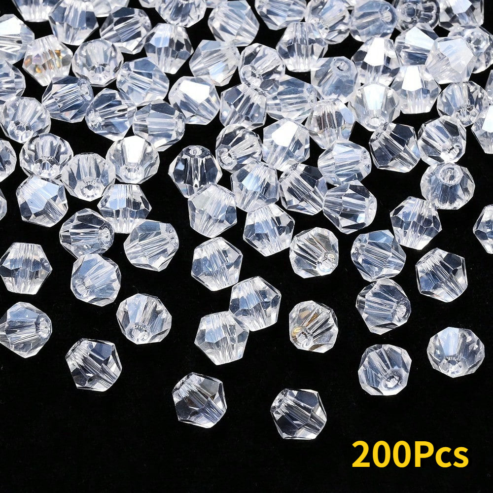 100/200/500PCS Flat Spacer Bead Set