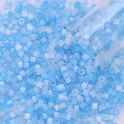 Silk Cat's Eye Glass Beads