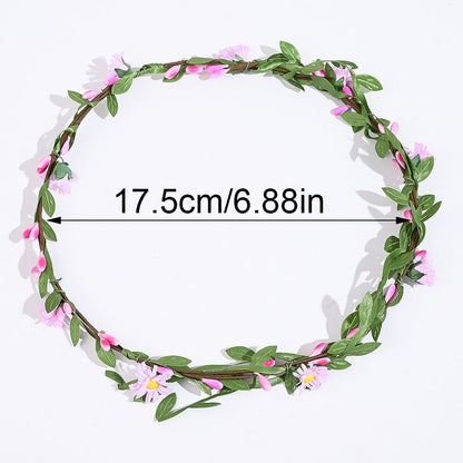 Bohemian Flower Crown Headband