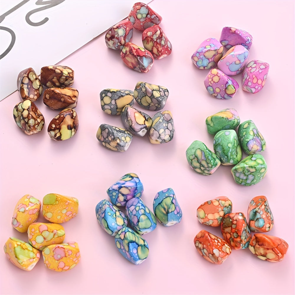 Irregular Shape Acrylic Beads