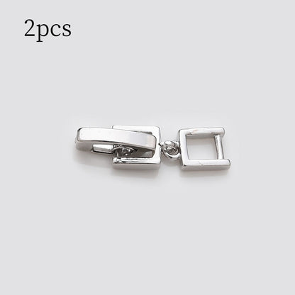 Square Double Clasp Connectors