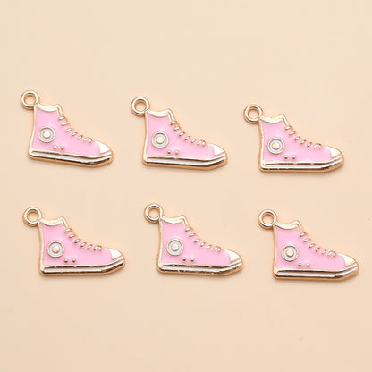 Canvas Shoe Alloy Charms