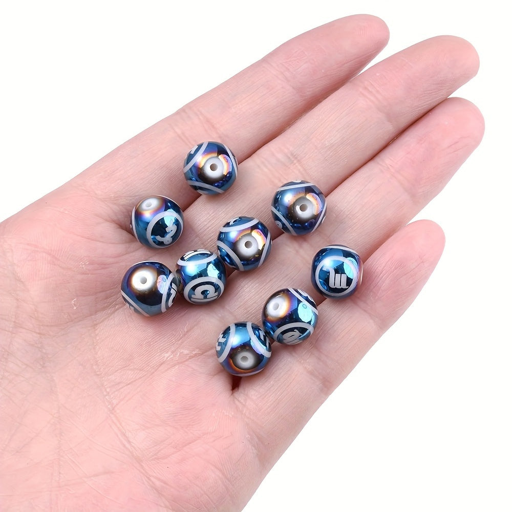 Constellation Style Glass Beads