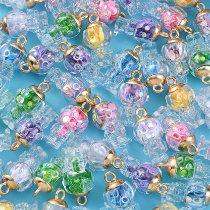 Astronaut AB Glass Ball Pendants