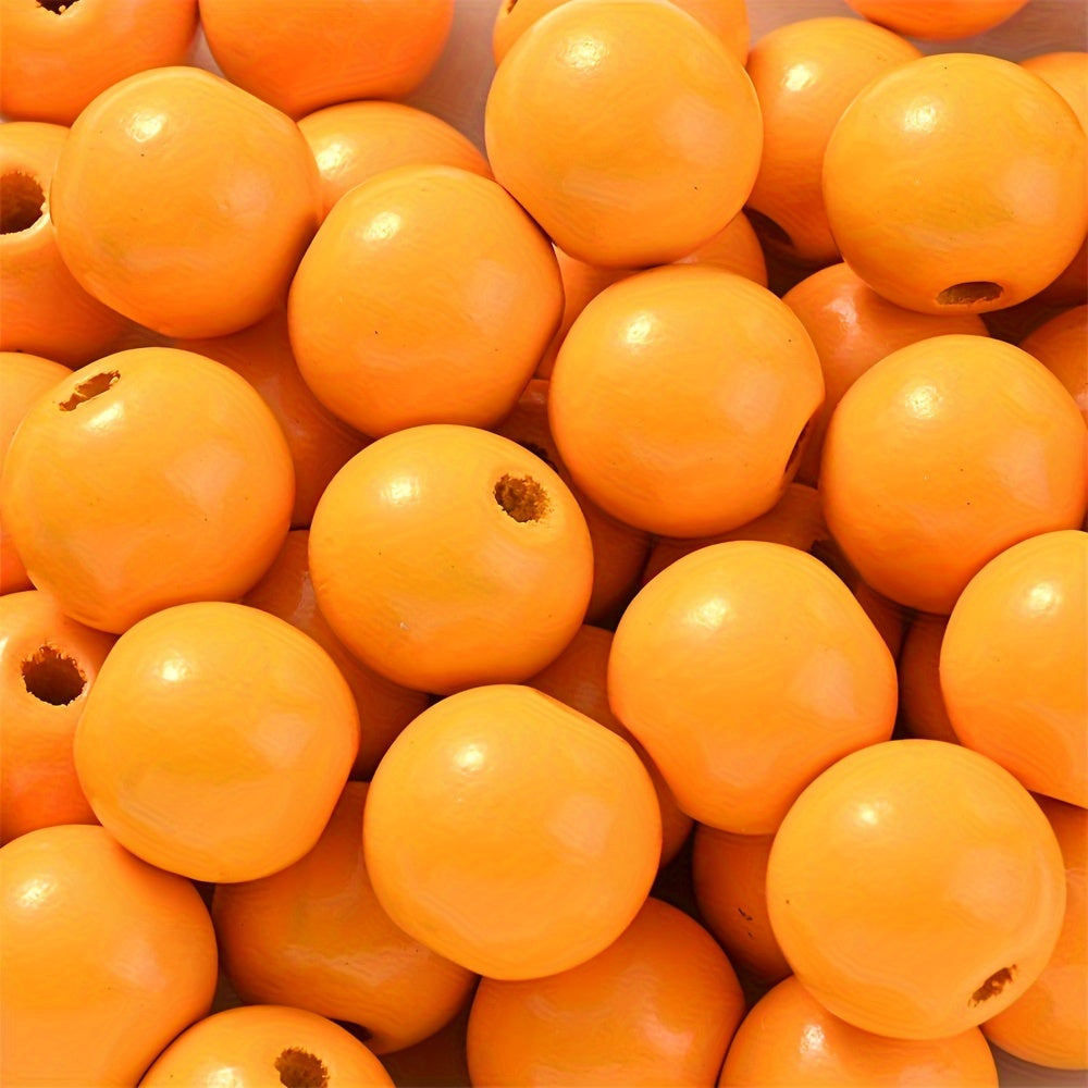 Marine-Themed Wooden Beads