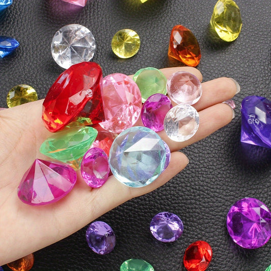 Shiny Acrylic Diamond Beads