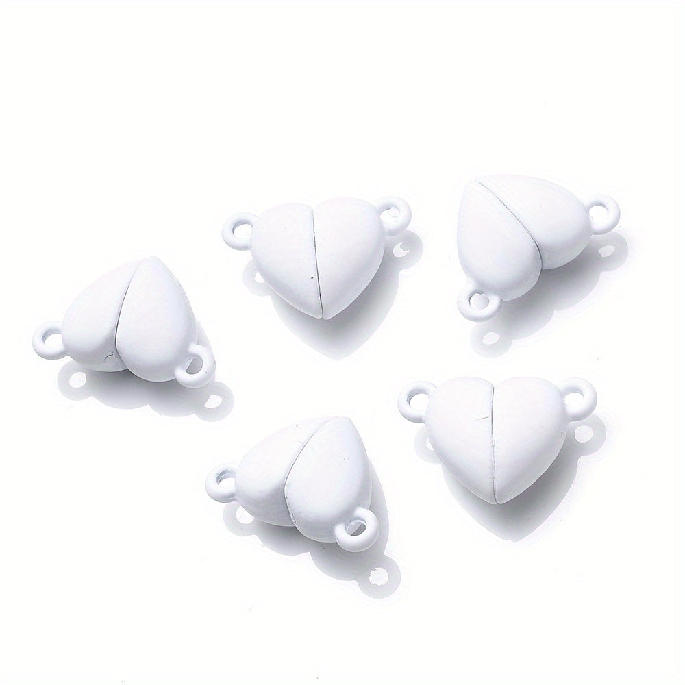 Mini Alloy Heart Magnetic Clasps